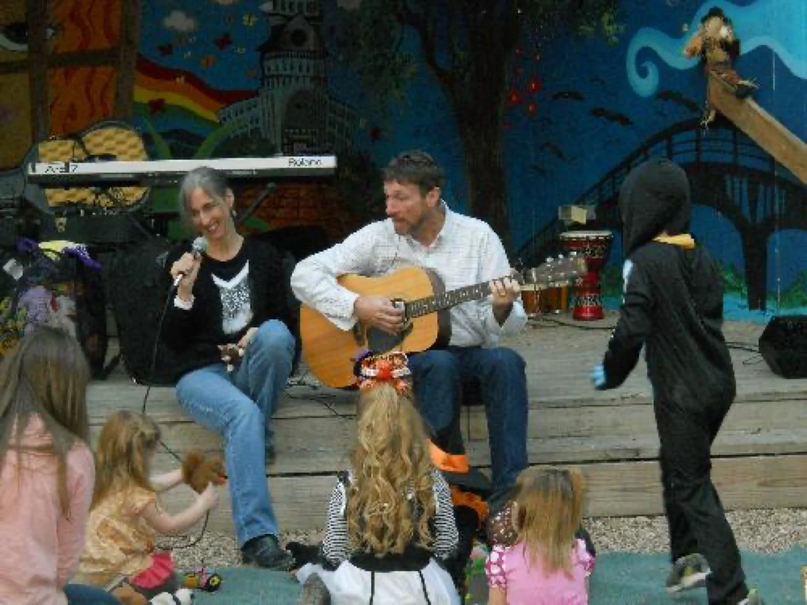 Family band at Freddy's Place