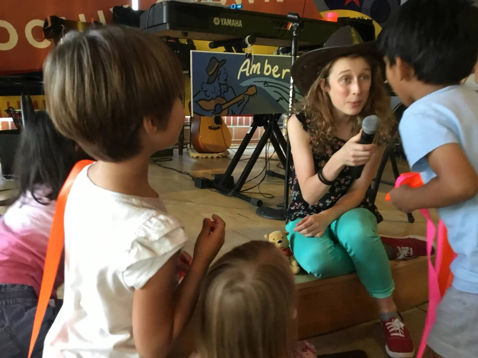 Performance with kids